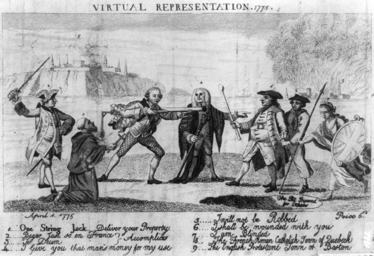 American Revolution: British Political Cartoons BACM Research