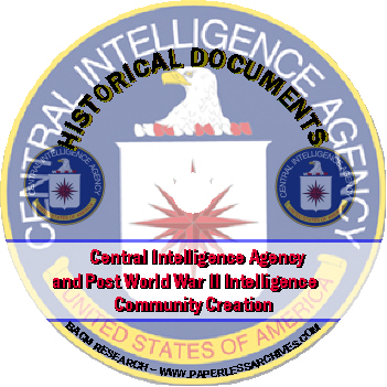 Central- Intelligence-Agency-and-Post-World-War-II-Intelligence-Community-Creation-Documents-CD-ROM