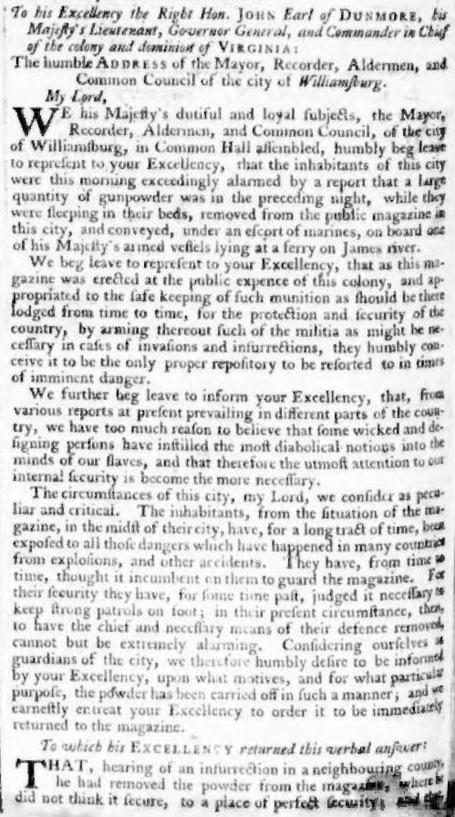 Report-on-The-Gunpowder-Affair-Virginia-Gazette-Page-2-April-22-1775