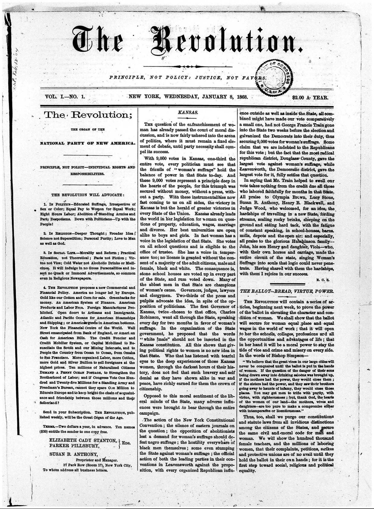 The-Revolution-Susan-B.-Anthony's-Suffrage-Women's-Rights-Newspaper-January-8,-1868