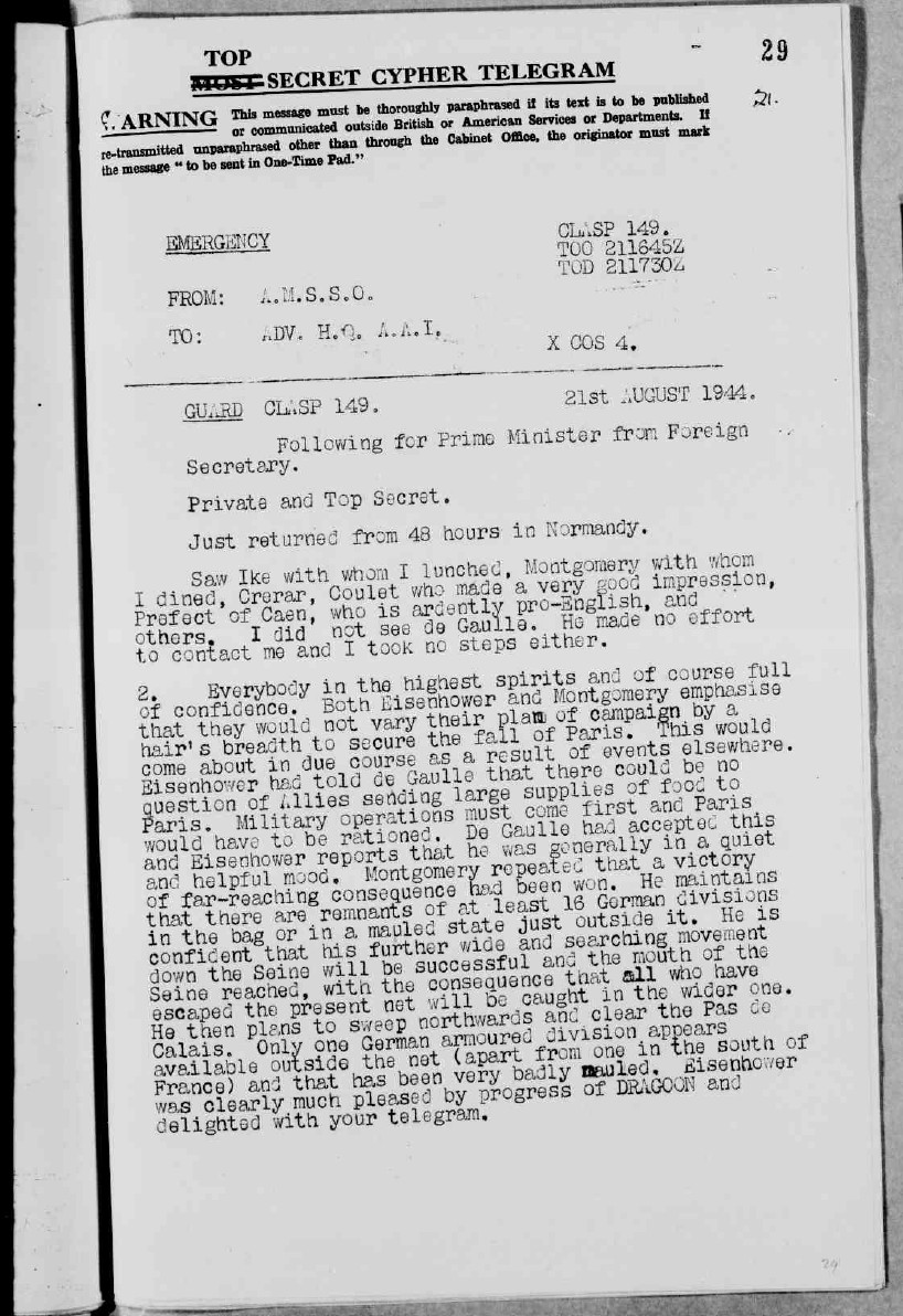 WWII-British-Foreign-Office-Document-5
