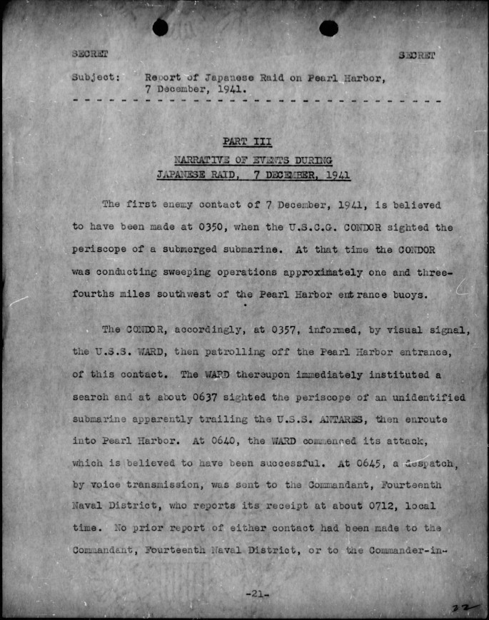 WWII-Pearl-Harbor-CINCPAC-Report-and-Commanding-Officer-Narratives-Pages-1