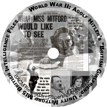 WWII-Unity-Mitford-MI5-British-Intelligence-File-CD-ROM