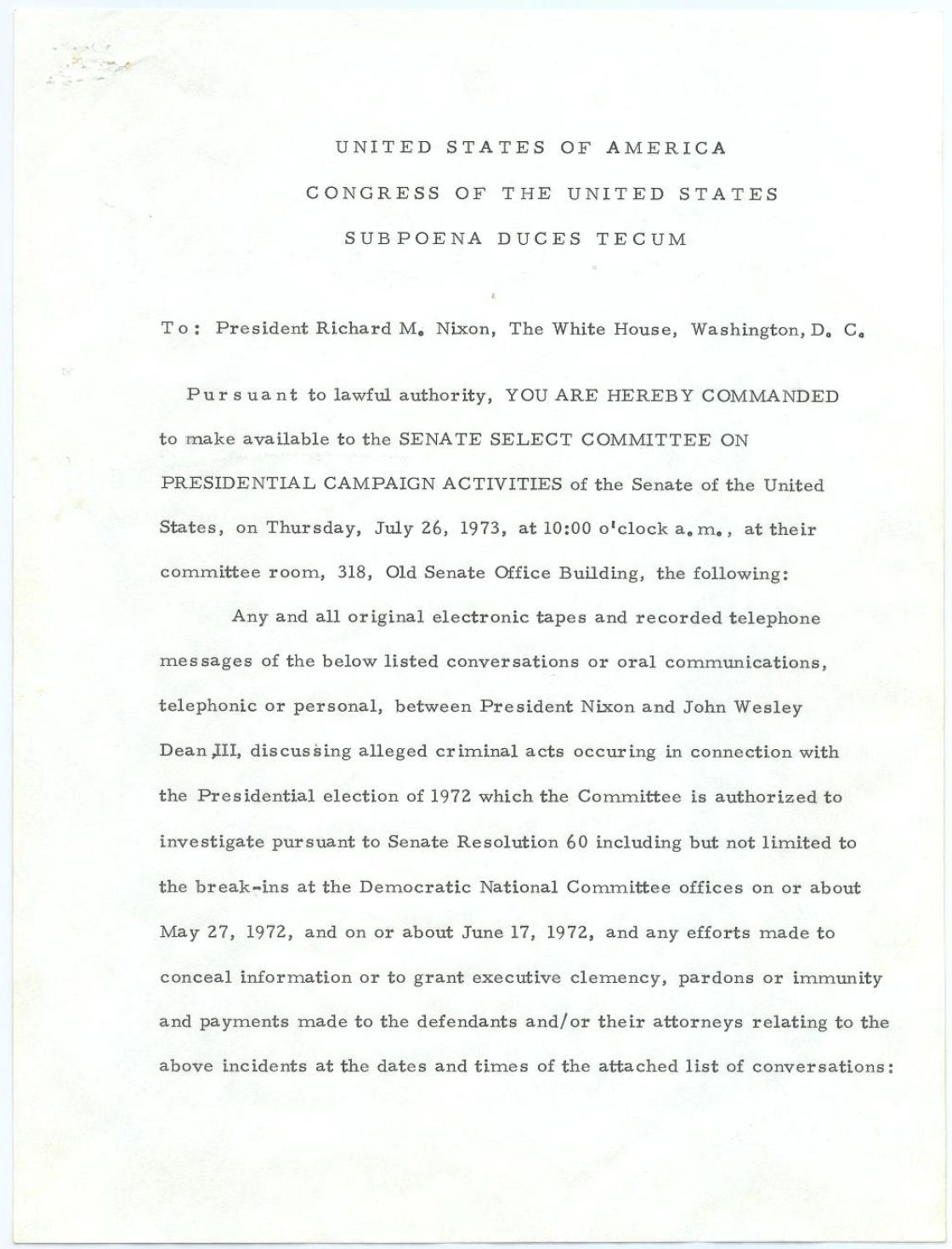 Watergate-Congressional-Investigations-Documents-10