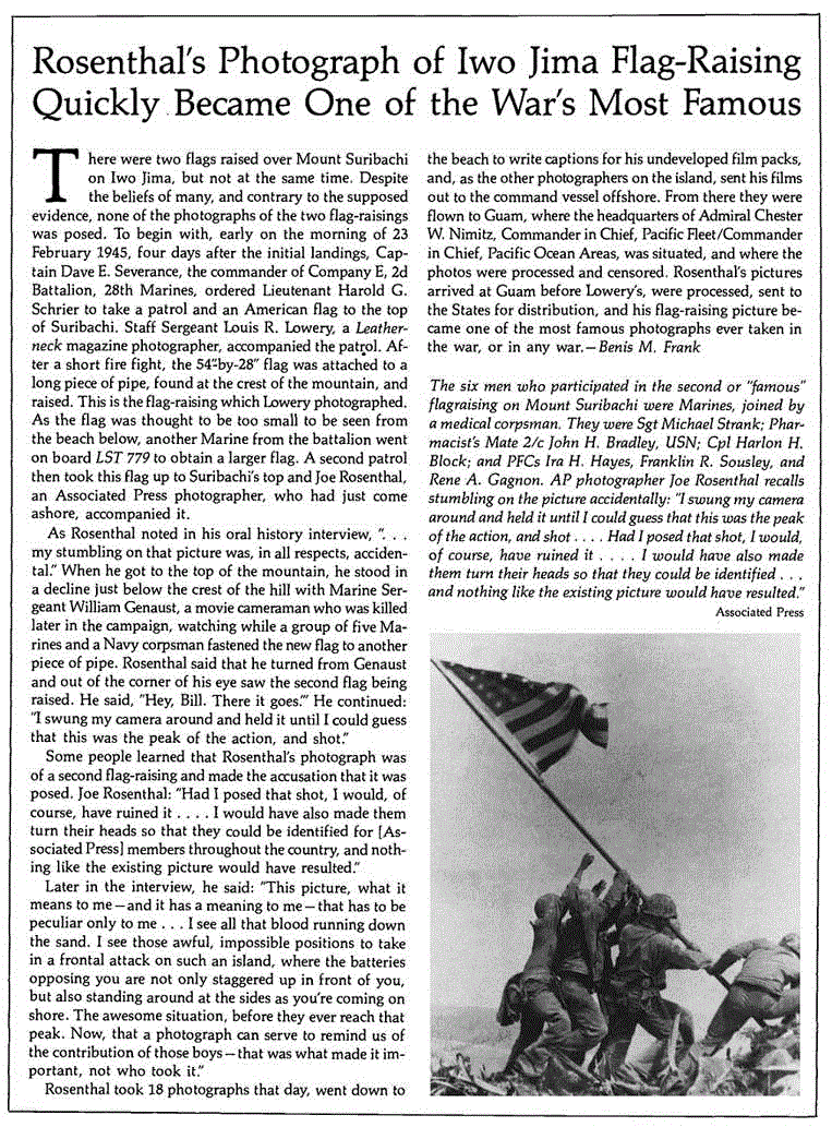 World War II Marine Corps Official History Publication Page 2